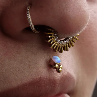 Statement pieces at Synergy Body Art in Lakewood, Colorado